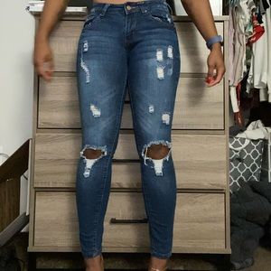 Forever 21 ripped jeans